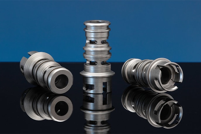 CNC multi-spindle machining center at DuPage Machine Products